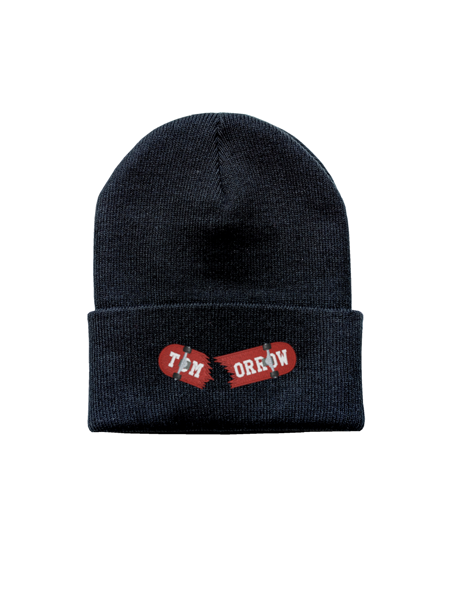 Broken Skateboard Beanie